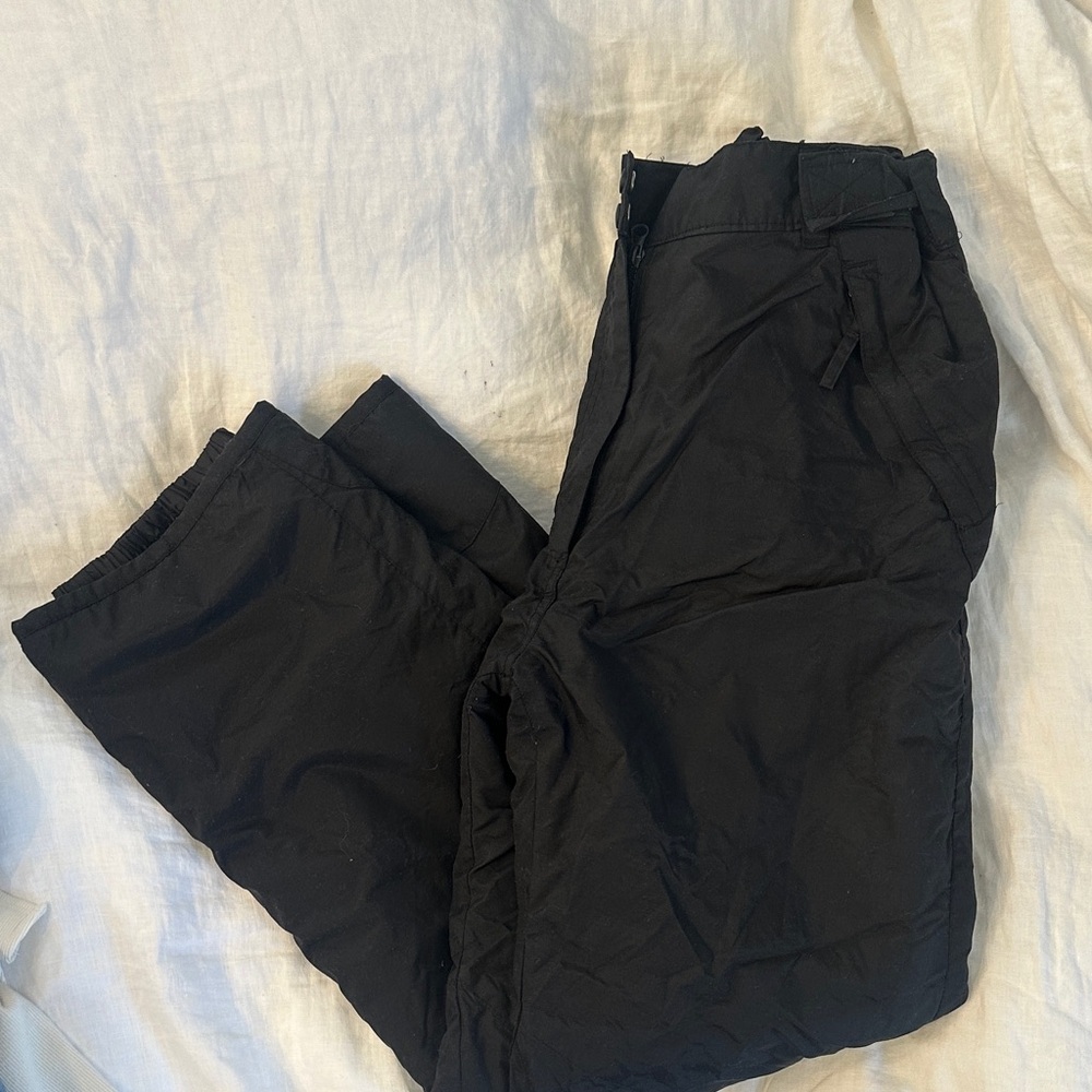 Ski Gear Women's Black Snow Pants Size L